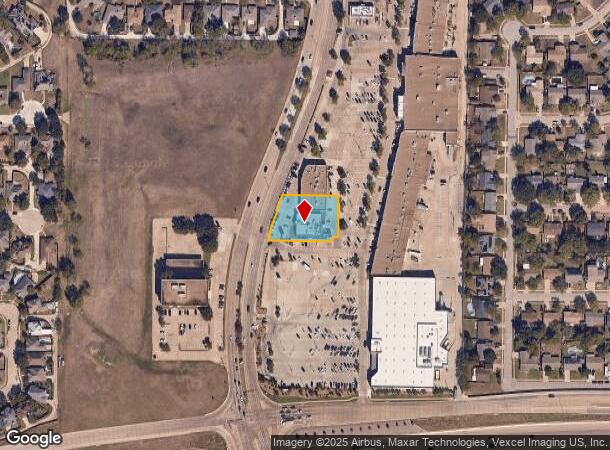2624 N Josey Ln, Carrollton, TX Parcel Map