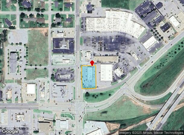  114 N Washington St, Weatherford, OK Parcel Map