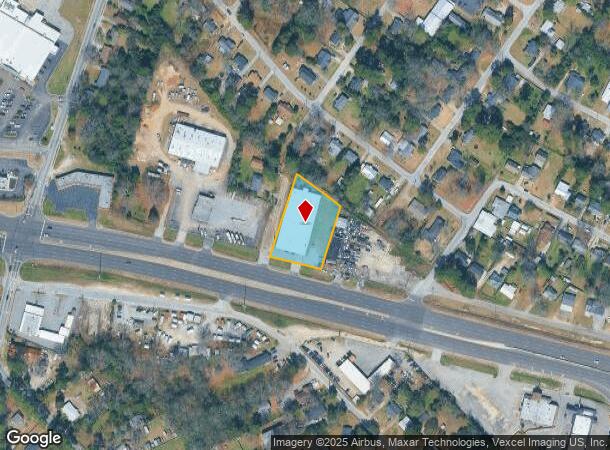  1543 Gordon Hwy, Augusta, GA Parcel Map