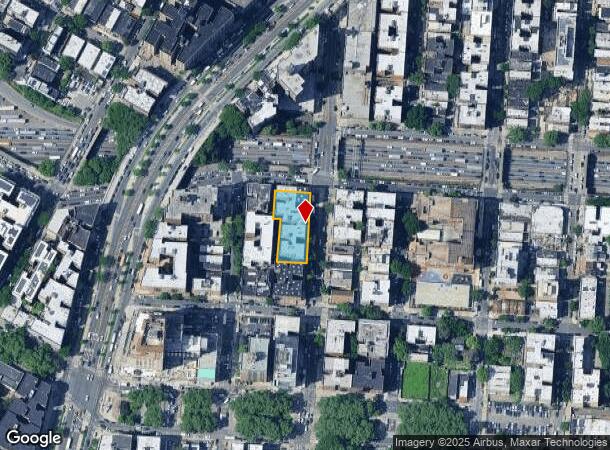 1711 Morris Ave, Bronx, NY Parcel Map