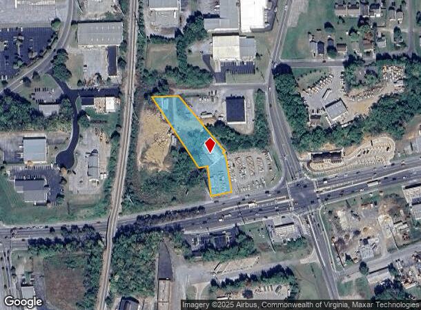 752 Orange Ave Ne, Roanoke, VA Parcel Map