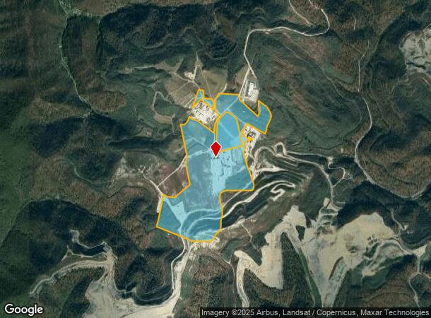 Elk Cr Trce, Delbarton, WV Parcel Map