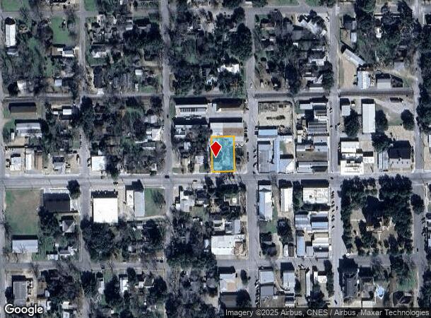  616 Walnut St, Columbus, TX Parcel Map