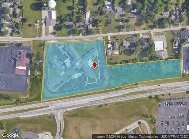  2164 E Central Ave, Miamisburg, OH Parcel Map