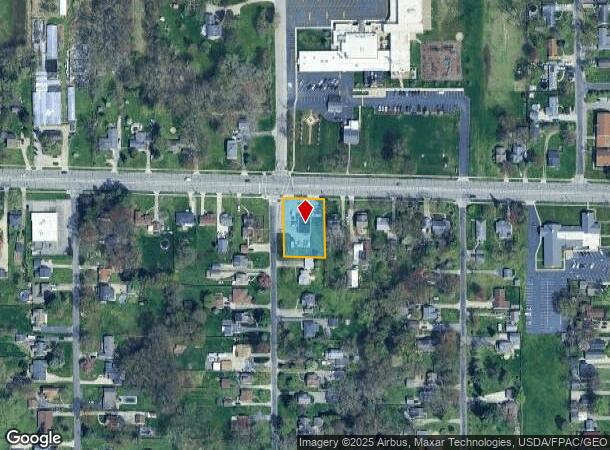 5591 Dorr St, Toledo, OH Parcel Map