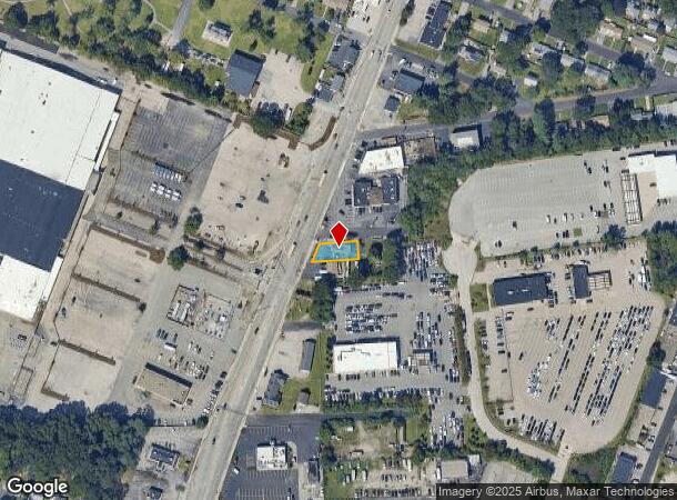 1688 Post Rd, Warwick, RI Parcel Map