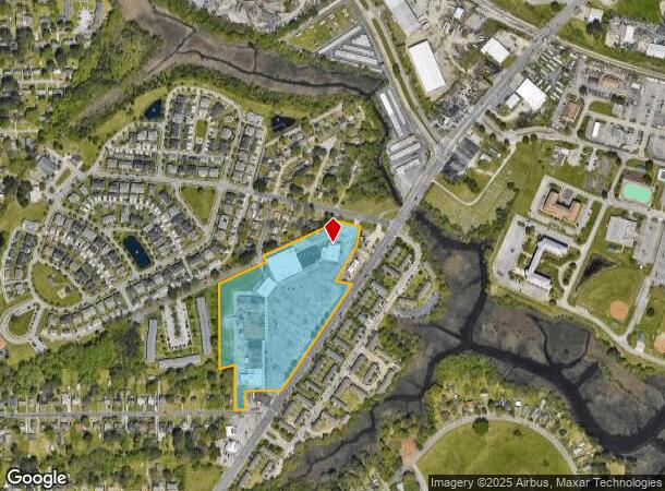  3814 George Washington Hwy, Portsmouth, VA Parcel Map