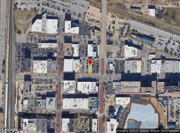  121 E Sheridan Ave, Oklahoma City, OK Parcel Map