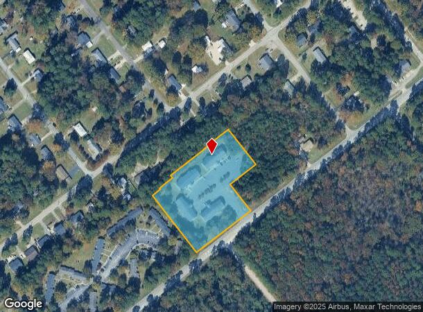 704 W B St, Butner, NC Parcel Map