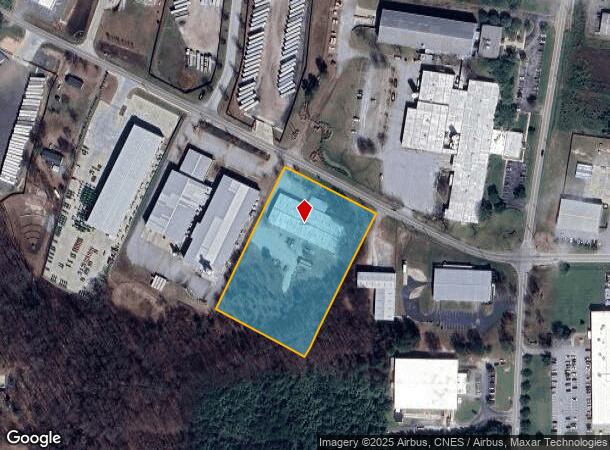  1450 S Buncombe Rd, Greer, SC Parcel Map