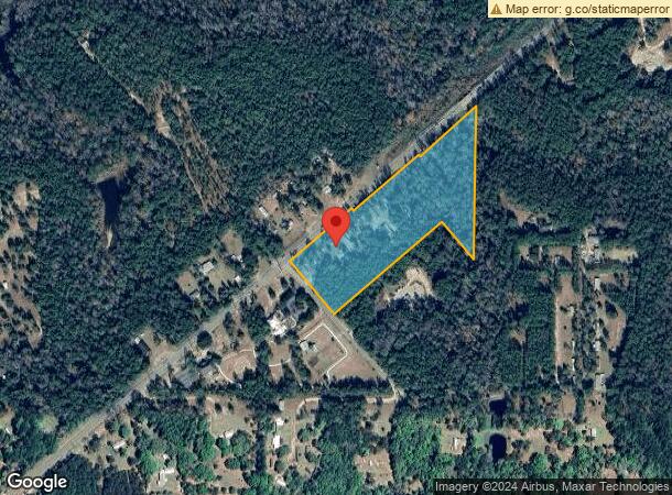  2302 Tommy Lackey Rd, Tallahassee, FL Parcel Map