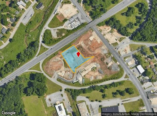  122 Sw Cloverleaf Pl, High Point, NC Parcel Map