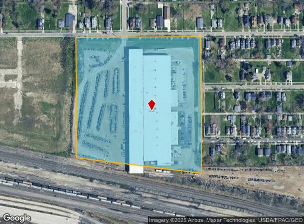 1149 Campbell St, Toledo, OH Parcel Map