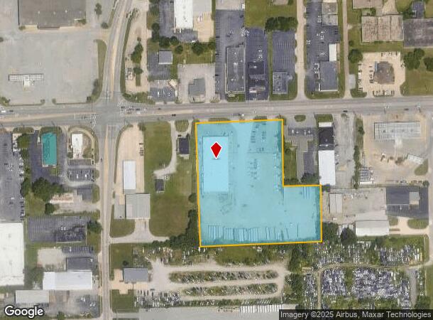 1605 E Pershing Rd, Decatur, IL Parcel Map