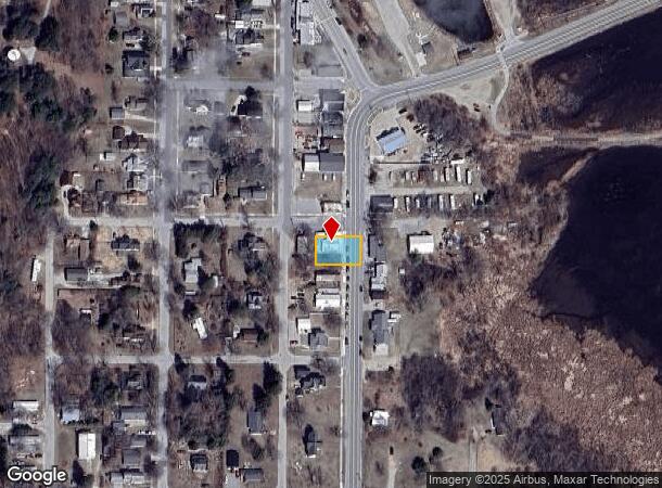 703 Frankfort Ave, Elberta, MI Parcel Map