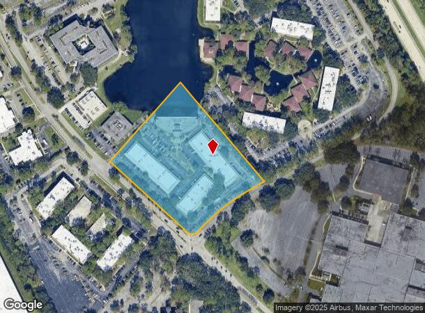 7915 Baymeadows Way, Jacksonville, FL Parcel Map