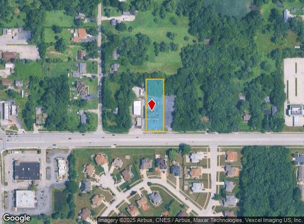 3840 W 183Rd St, Hazel Crest, IL Parcel Map