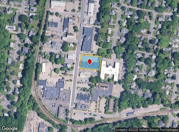  320 Chestnut St, Needham, MA Parcel Map