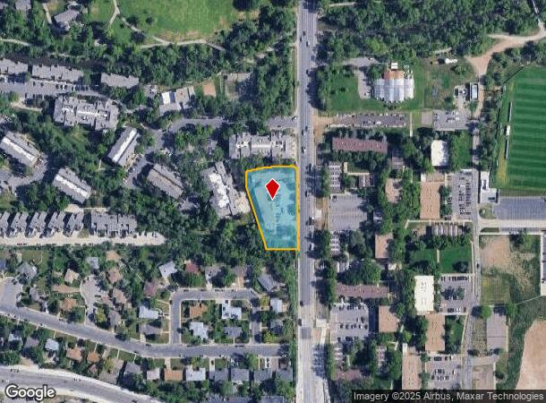  1301 30Th St, Boulder, CO Parcel Map