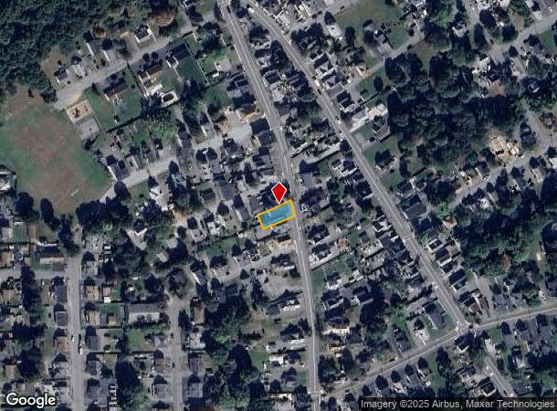  542 Bay St, Taunton, MA Parcel Map