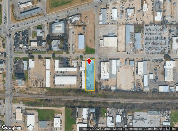 1020 Harrison Ave, Arlington, TX Parcel Map