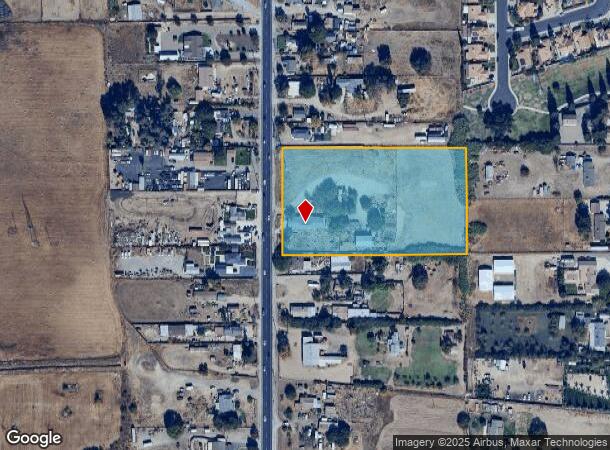  580 S Airport Way, Manteca, CA Parcel Map