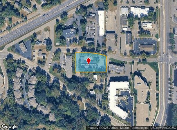 17809 Hutchins Dr, Minnetonka, MN Parcel Map