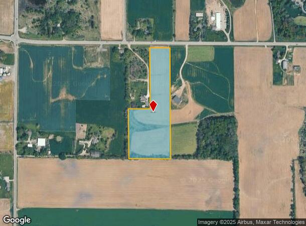  4560 Byron Rd, Hudsonville, MI Parcel Map