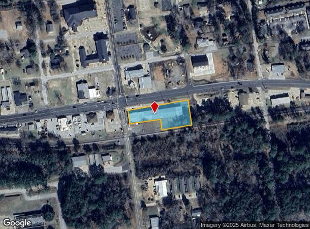  100 E Main St, Hallsville, TX Parcel Map