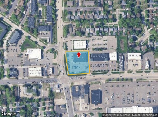 1402 W 14 Mile Rd, Clawson, MI Parcel Map