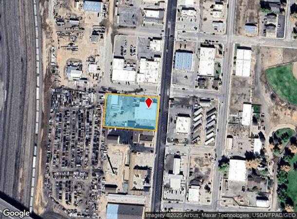 1070 N 3Rd St, Laramie, WY Parcel Map