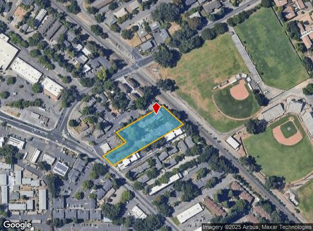 828 Nord Ave, Chico, CA Parcel Map