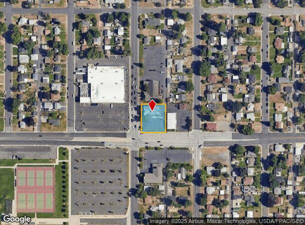  1620 W Wellesley Ave, Spokane, WA Parcel Map