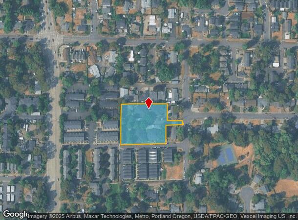2881 Sw 182Nd Ave, Beaverton, OR Parcel Map