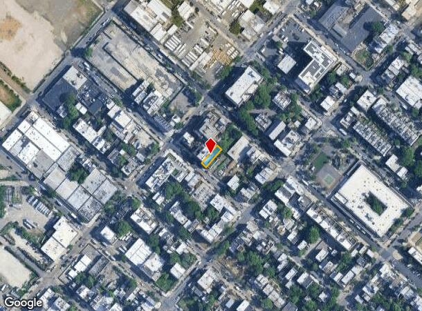  134 Dikeman St, Brooklyn, NY Parcel Map