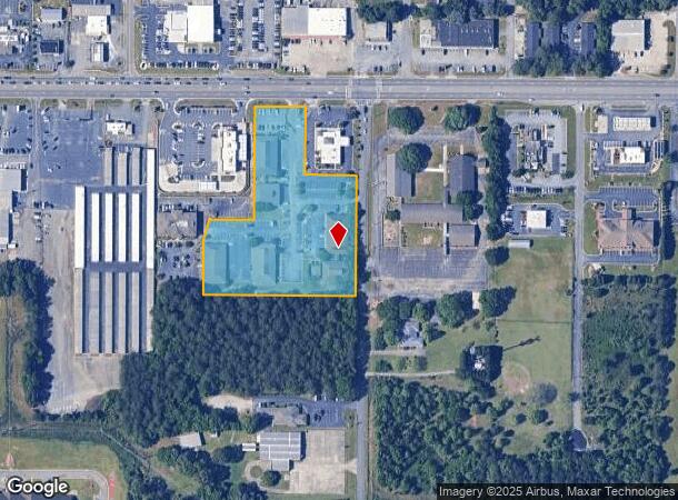  605 Russell Pkwy, Warner Robins, GA Parcel Map