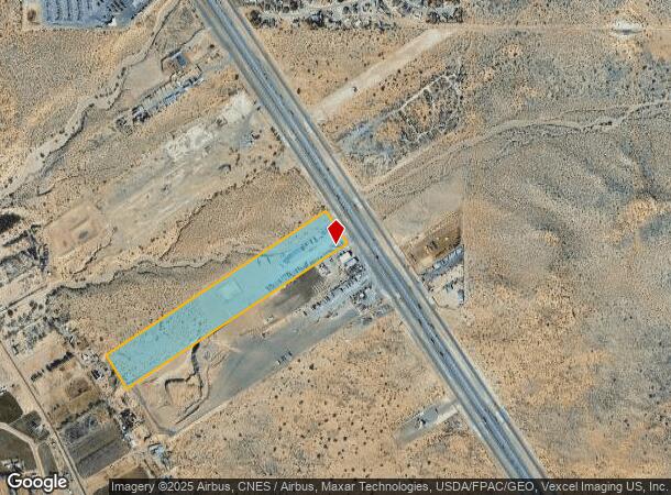 12450 Gateway Blvd E, El Paso, TX Parcel Map