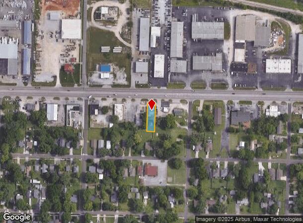  2934 W Chestnut Expy, Springfield, MO Parcel Map