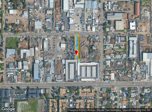 9147 Birch St, Spring Valley, CA Parcel Map