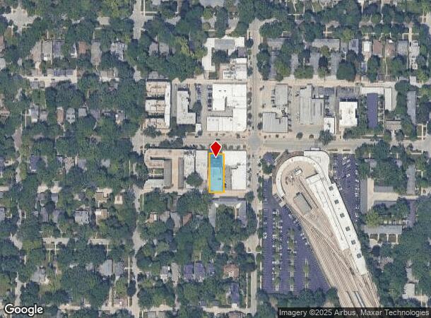  411 Linden Ave, Wilmette, IL Parcel Map