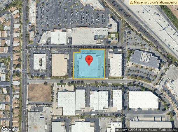  1141 California Ave, Corona, CA Parcel Map