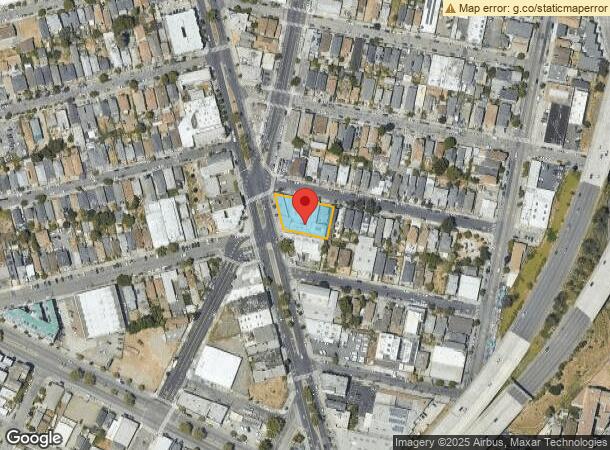  2420-2430 San Pablo Ave, Oakland, CA Parcel Map