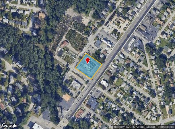 1073 Reservoir Ave, Cranston, RI Parcel Map