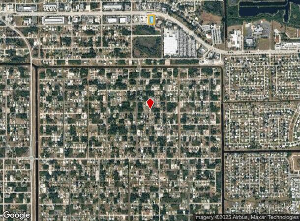 2718 4Th St Sw, Lehigh Acres, FL Parcel Map