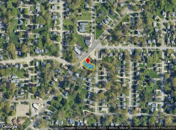  1237 Diagonal Rd, Akron, OH Parcel Map