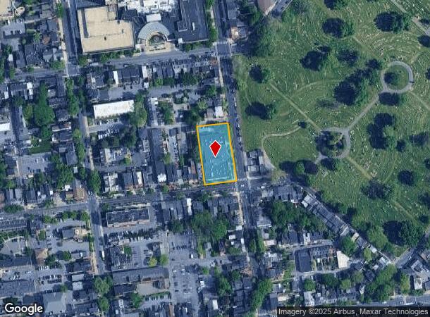  143 E Lemon St, Lancaster, PA Parcel Map