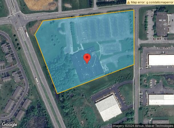  1100 Corporate Dr, Farmington, NY Parcel Map