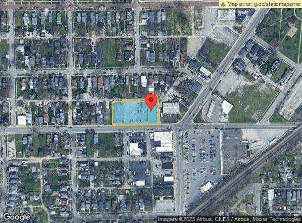  1120 Taylor St, Fort Wayne, IN Parcel Map