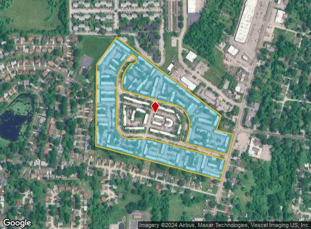  11915 Bellefontaine Rd, Saint Louis, MO Parcel Map