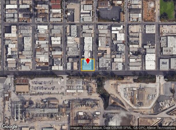 107 Sierra St, El Segundo, CA Parcel Map